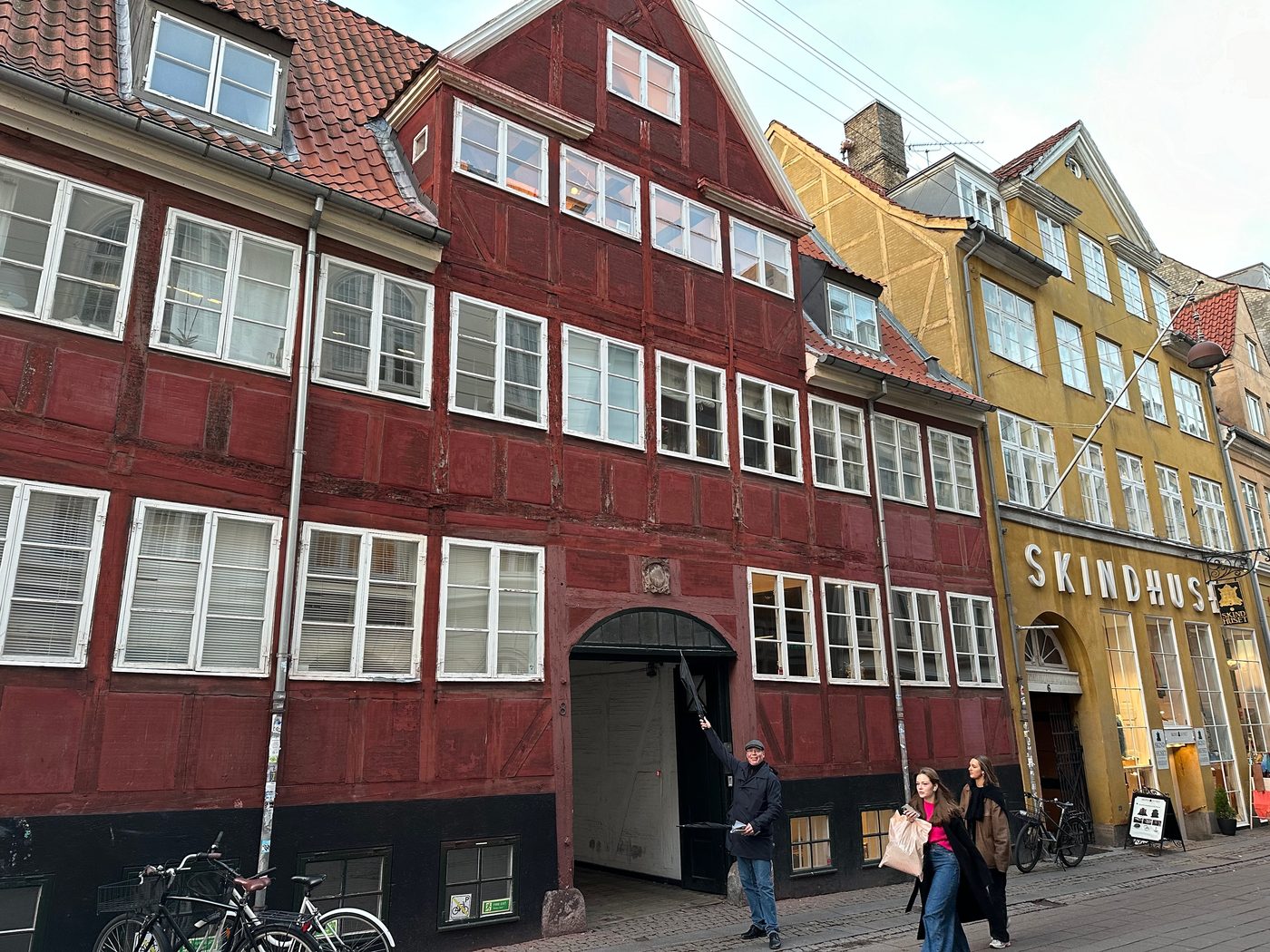 Gamlebyen i København, bindingsverkshus